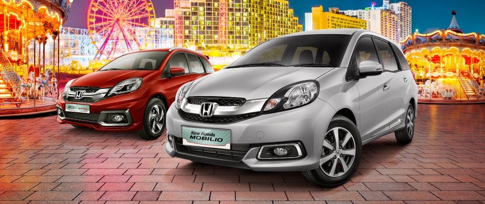 Honda Mobilio, dengan desain modern, ruang luas, dan fitur canggih.