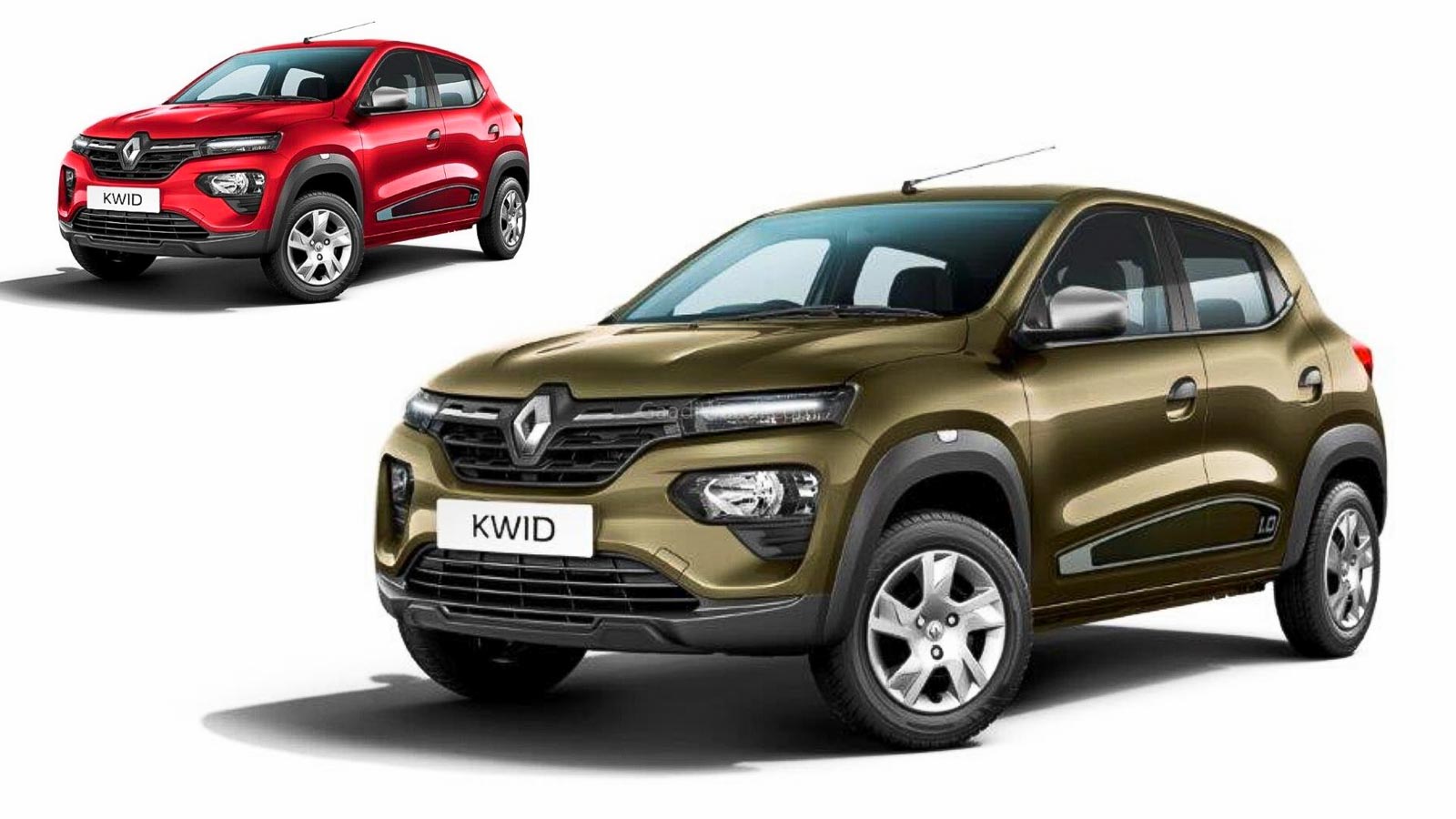 Cocok untuk segala tantangan jalan perkotaan. Renault Kwid, gesit dan stylish